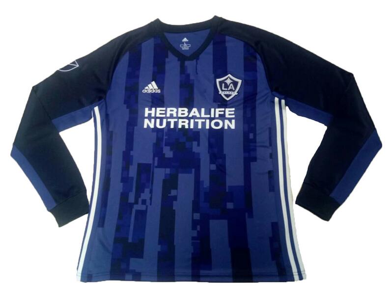 LA Galaxy 19/20 Away Long Sleeve Soccer Jersey Shirt